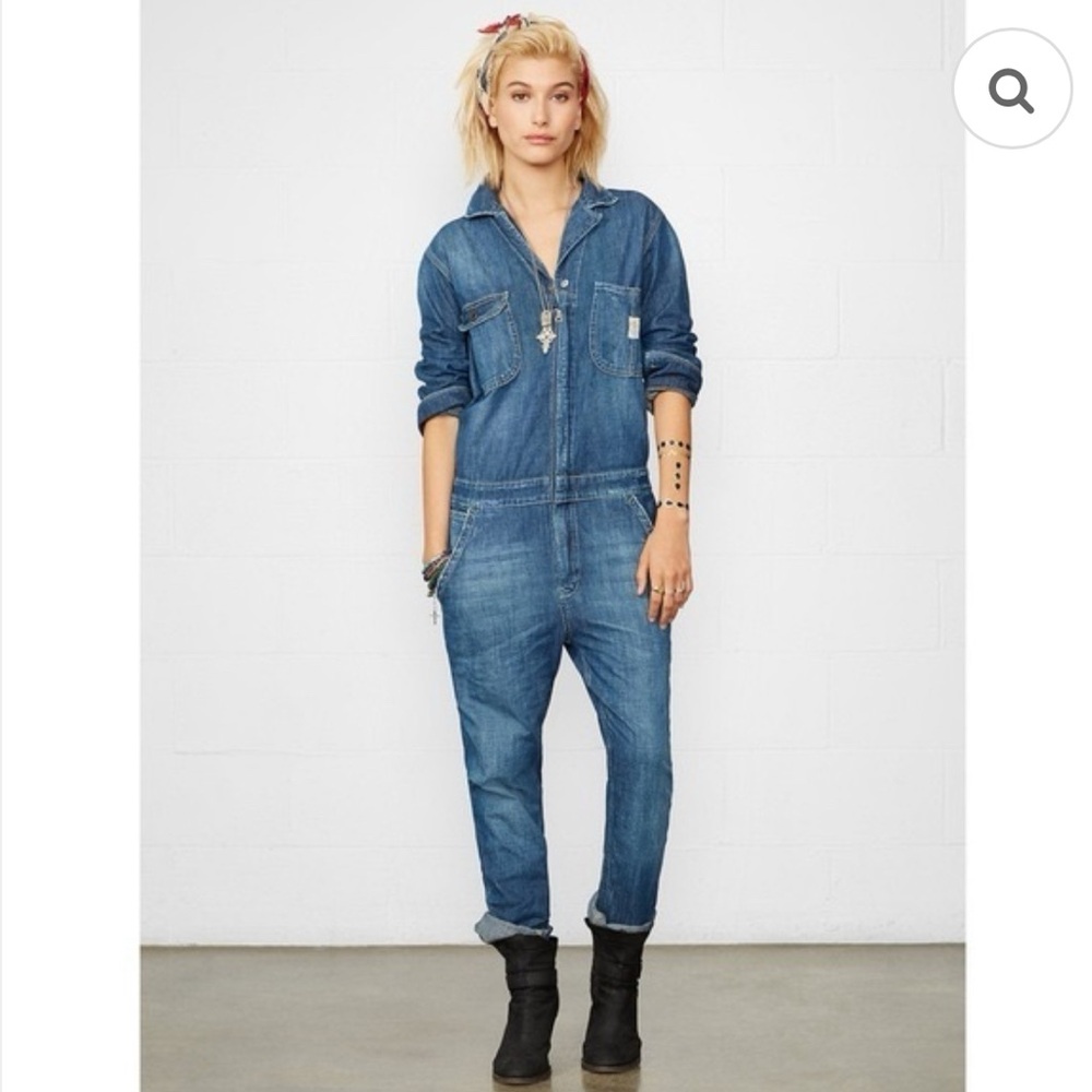 Polo Ralph Lauren Women's Denim Jumpsuit size XS